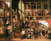 The Gallery Of Archduke Leopold In Brussels - 小大卫·特尼尔斯